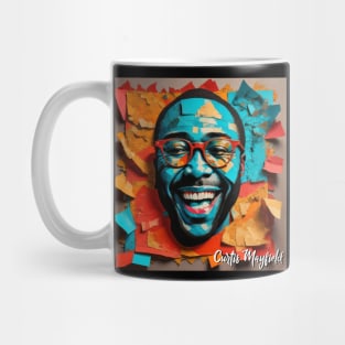 Curtis Mayfield // Paper Art Mug